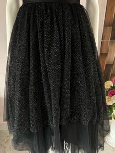 Dazzling Black Luxe Gown