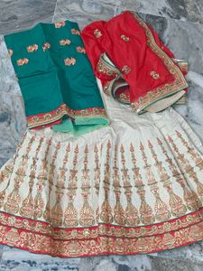 Heavy Sider Lehenga Choli 4kh Weight