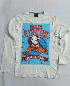 Whit Tshirt New Condition