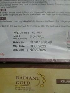 Lotus Diamond &amp; Gold Facial Kit
