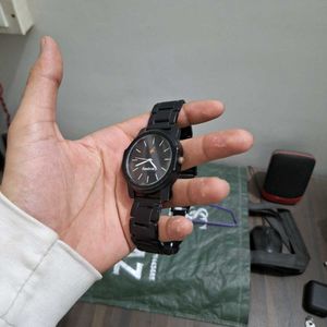 🕒 Fastrack Black Analog Watch – Stylish &amp; Sleek