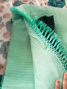 Stitched Blouse + Saree