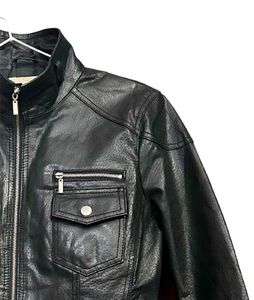 Cropped Leather Jacket women