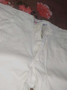 White Chinos Jeans