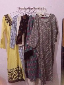 Elegant Women's Kurtas Combo
