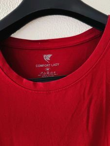 Red Comfort Lady T-Shirt