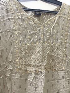 Embroidered Kurti Tunic