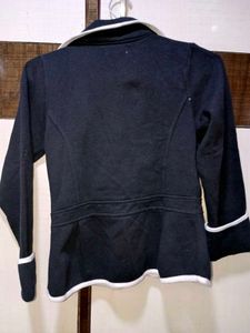 Black Shrug With Rose