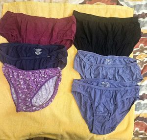 6 Jockey Women's Panties/ Rs. 80 Per Piece