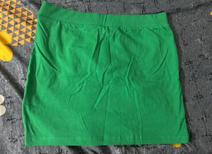H&amp;M Green Bodycon Skirt- SizeM- Fits Waist30- New