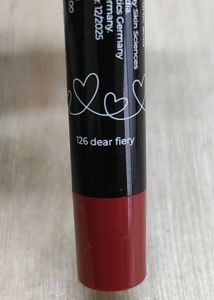 Plum Lipstick:126 Dear Fiery Crayon Lipstick💄