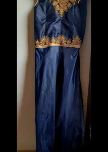 Silk Floor Length Gown