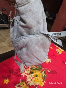 Cute Hobo thick fabric bag with many compartments