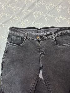 Gray Denim Jeans