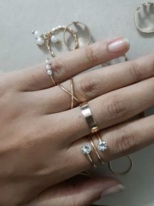 FANCY RING COMBO OF 4