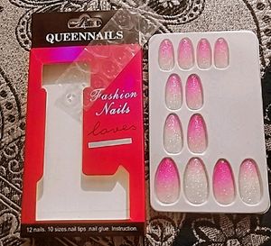 Fashion Nails Extansion With Glue