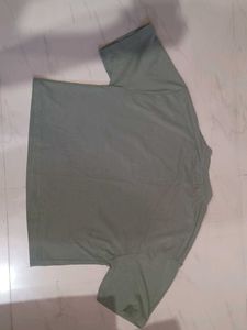 Olive Green Graphic Tee