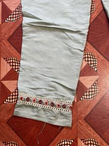 Embroidered Kurta Set with Dupatta