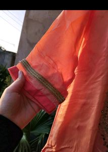 Shiny Silky Embroidery Kurta