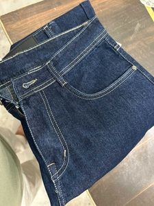 Mens Branded Dark Blue Denim Jeans