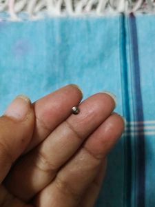 New 92.5 Hallmarked Silver Screw Type Nosepin