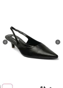 ELLE Toe Kitten Pointed Heels Pumps