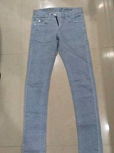 Grey Denim Jeans
