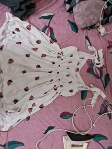 Strawberry Print Sundress