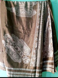 Elegant Brown Saree