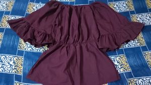 Wine Colour Top 💜