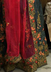 Mom&#39;s Beautiful Zari Work Lehenga Choli