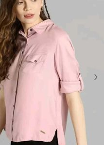 Pink Casual Shirt