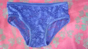 Blue Lace Briefs