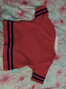 Aesthetic Pink Polo Top
