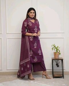 Kurta , Plazzo &amp; Dupatta Set