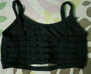 Black Sports Bra