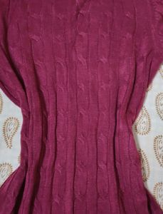 Maroon Sweater
