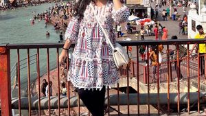 Boho Print Mini Dress