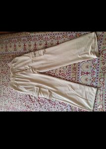 Beige Cargo Trousers