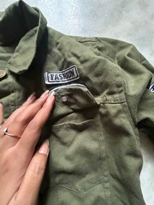 Green Fashion Jacket