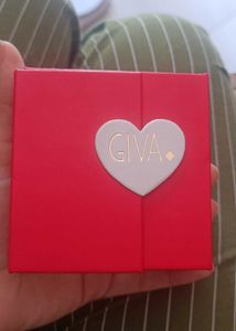 GIVA 925  Silver Heart Pendant With Link Chain