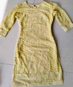 Elegant Yellow Kurta