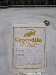 Crocodile Product- Never Used- Black Greyish Jeans
