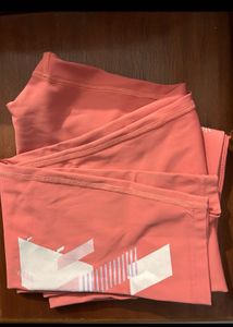 Peach Active Leggings
