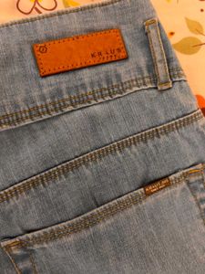 Kraus Super High Rise Wide Leg Jeans