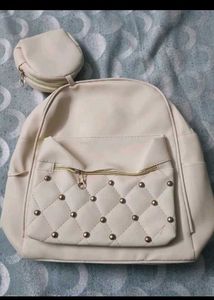 Stylish Backpack with Stud Details
