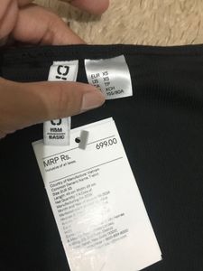 H&amp;M Boat Neck Ribbed Top