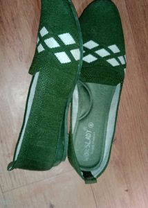 stylish Green shoes women