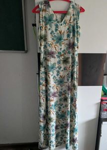 Floral Print Maxi Dress