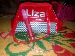 Red Liza Mumbai Cosmetic Bag